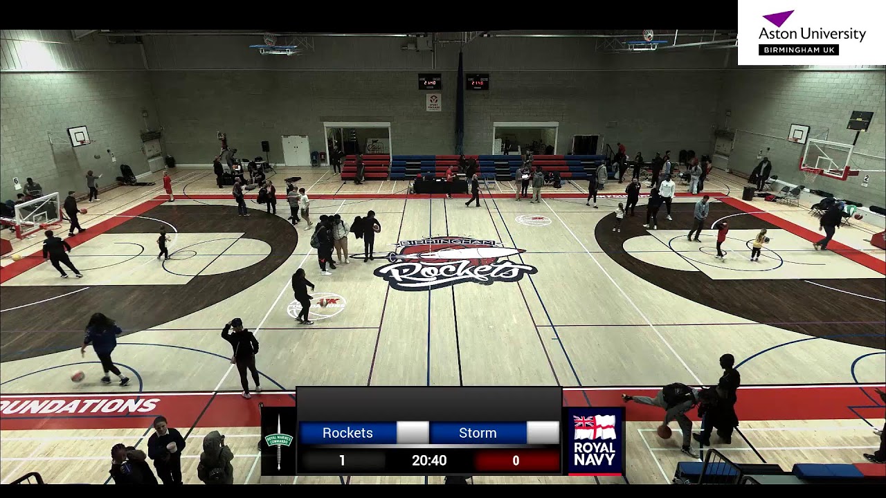 NBL LIVE: Birmingham Rockets Men vs Hemel Storm