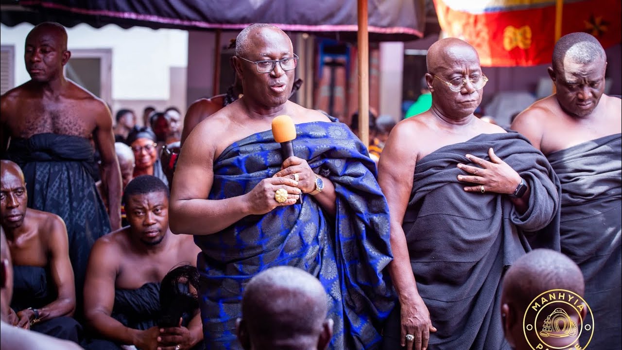 Asafohene briefs Asantehene on his stewardship of Kumasi in his absence