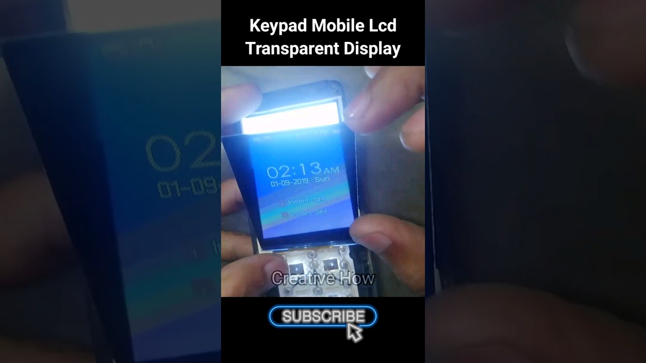 How transparent display works #shorts @creativehow #video