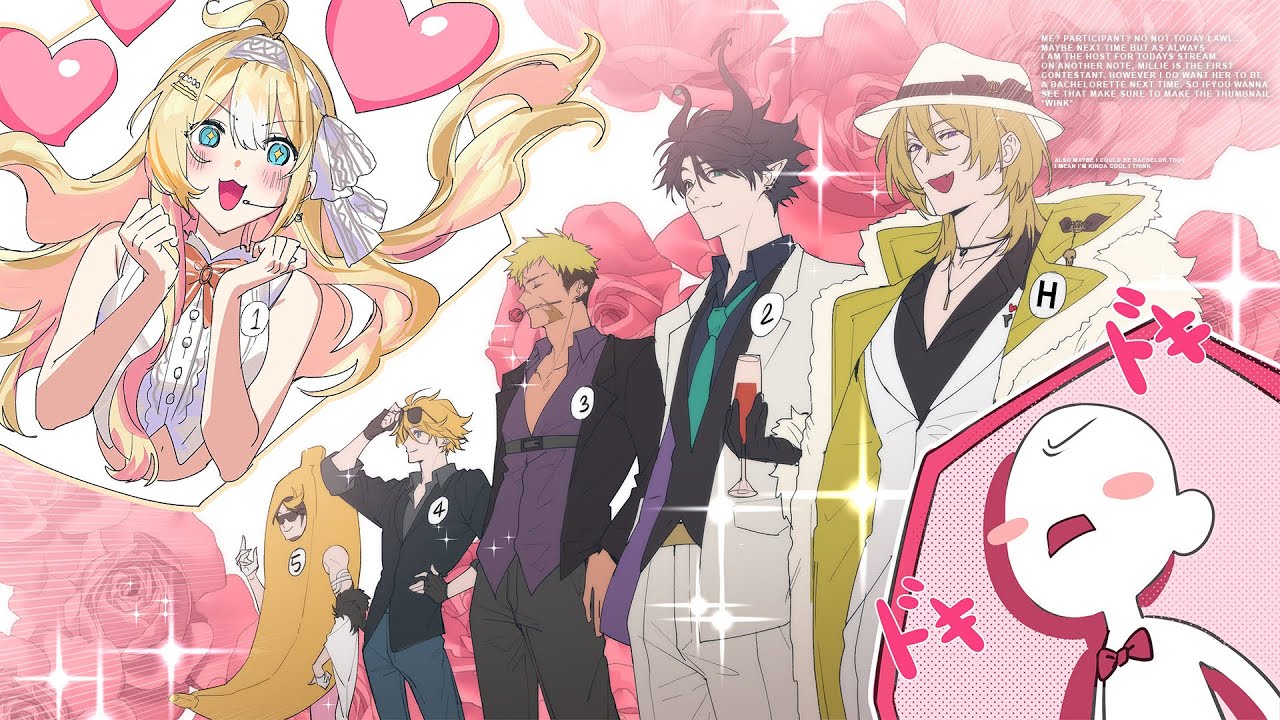 【NIJIEN? DATING SHOW】WHO IS THIS MYSTERY BACHELOR【NIJISANJI EN | Luca Kaneshiro】