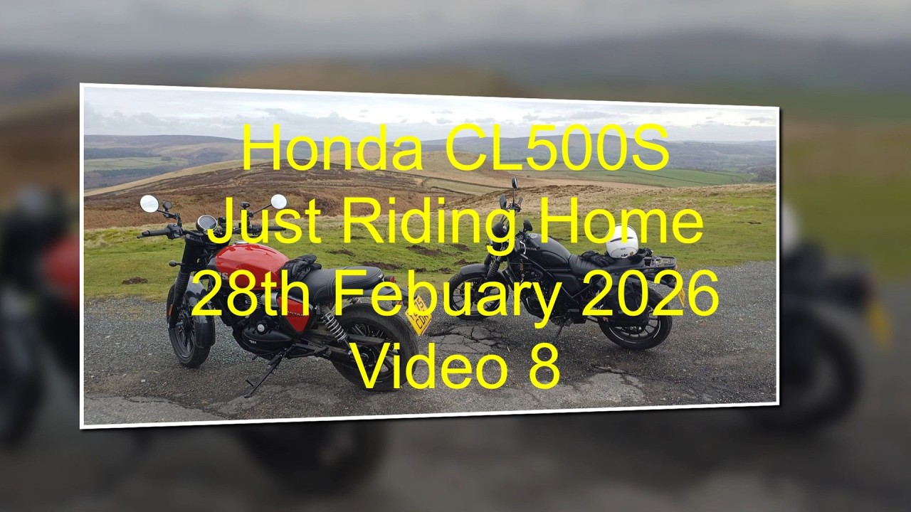 Honda CL500S Just the ride home