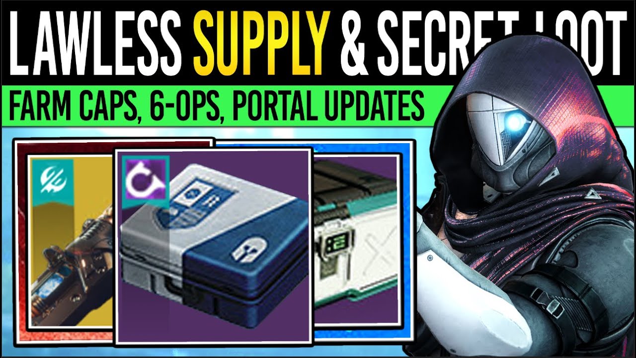 Destiny 2: LAWLESS SUPPLIES & SECRET ARMOR! New OPS, Portal Changes, Hub Boosts, Player Drama & More