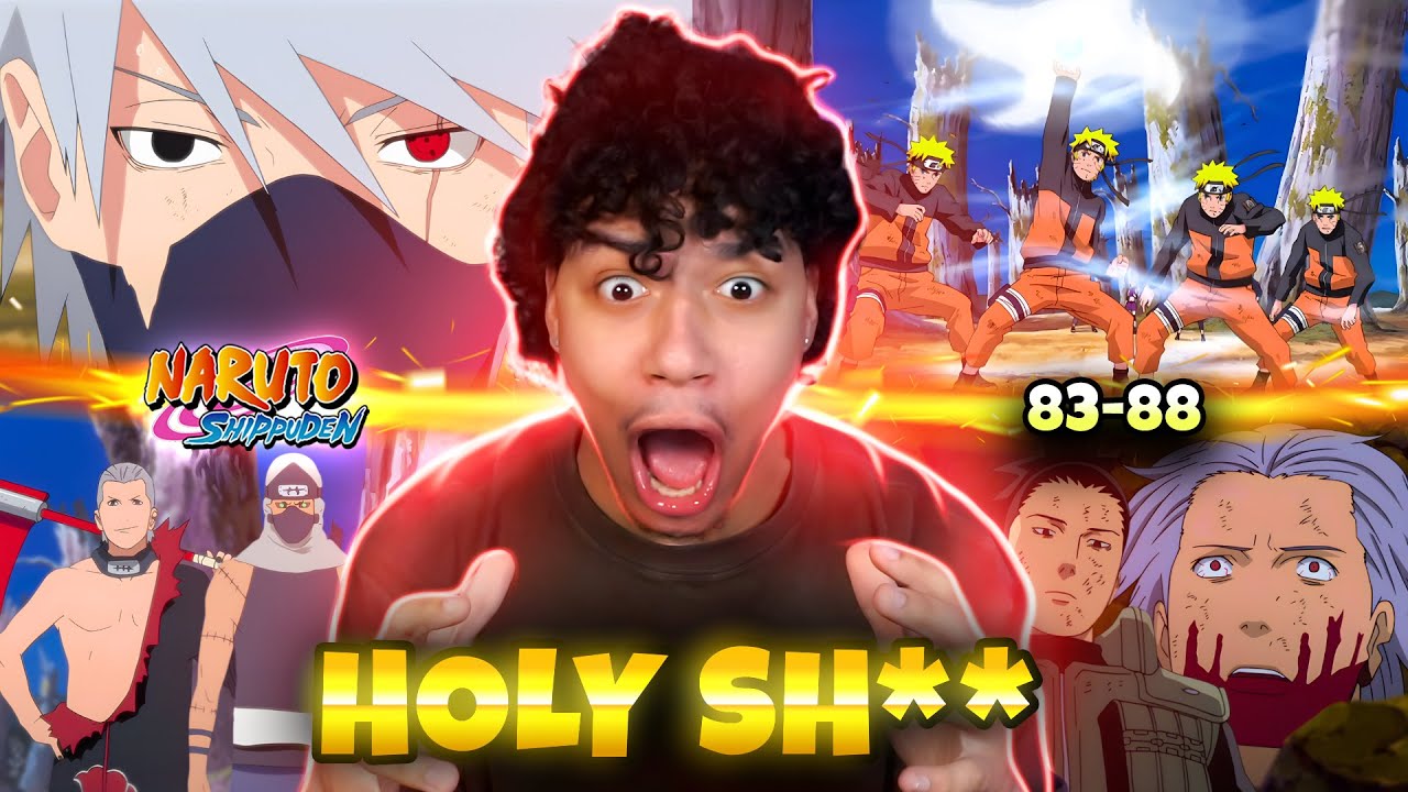 NARUTO, KAKASHI, AND SHIKAMARU VS HIDAN AND KAKUZU WAS PEAK!!!