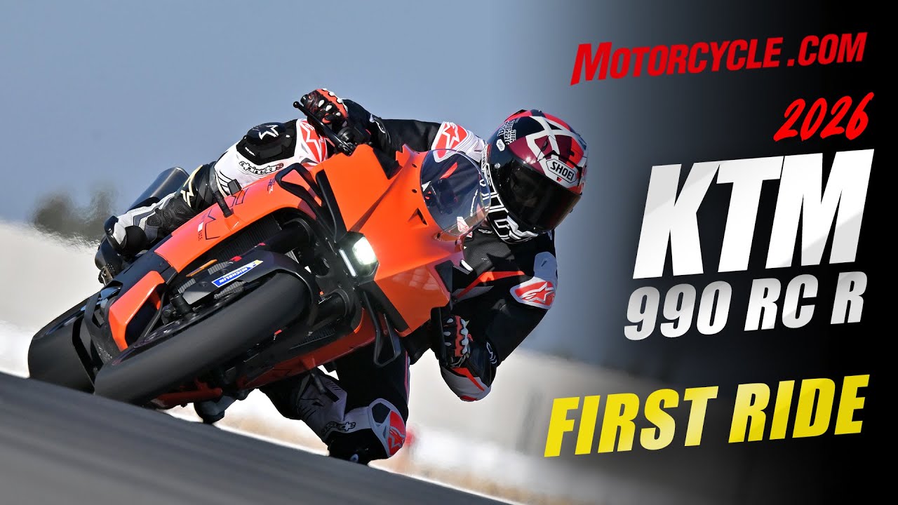 Обзор KTM 990 RC R 2026 года — первая поездка