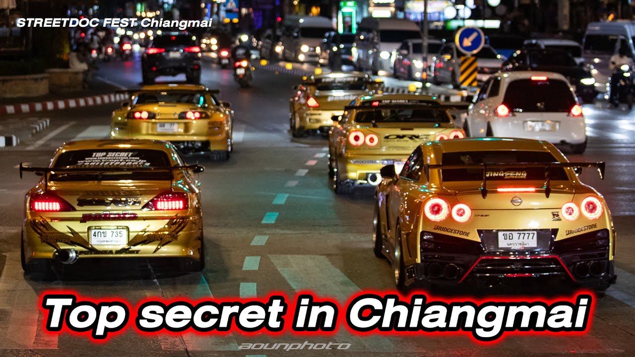 แก๊งร่างทอง Top secret บุกเชียงใหม่...#beerbaiyoke #bridgestone #topsecret #streetdoc