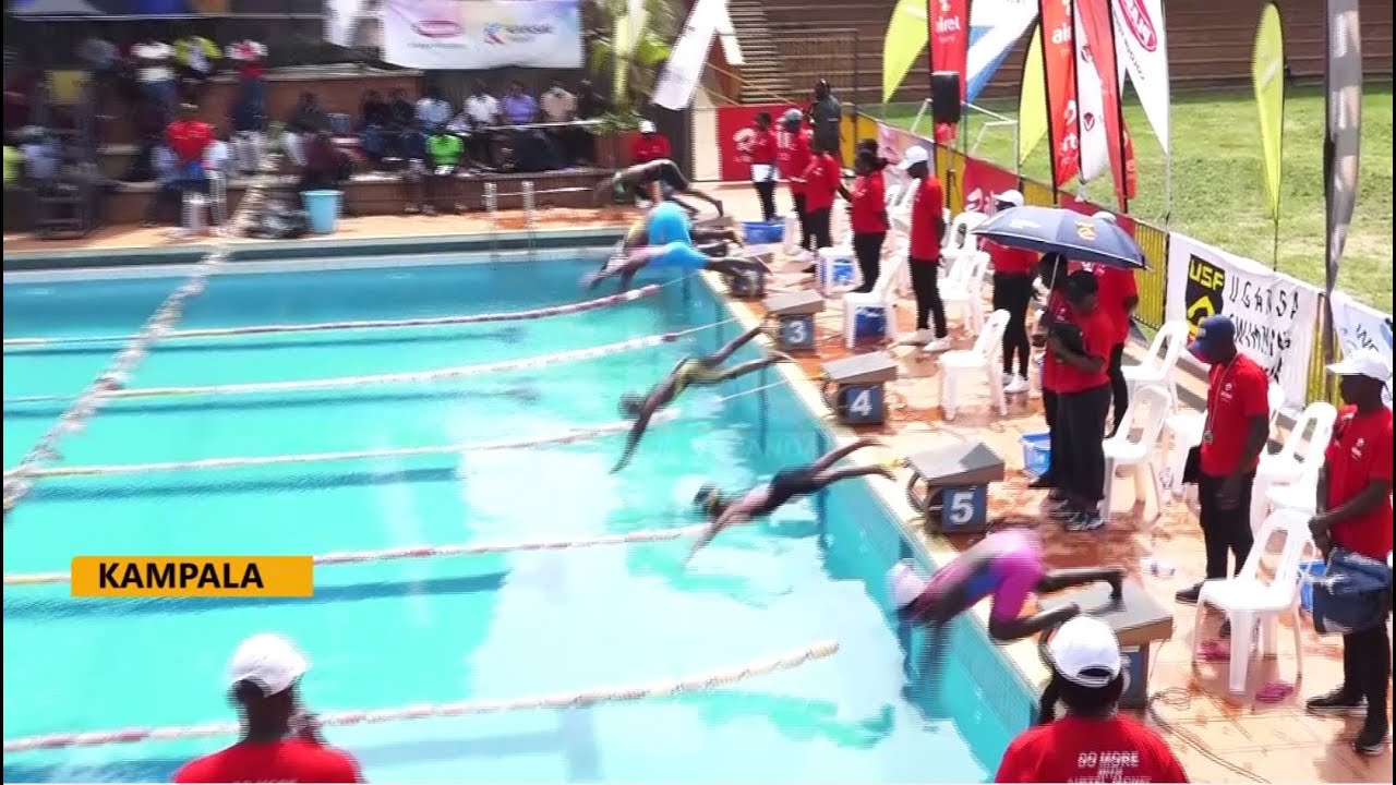 Uganda Swimming Federation swimming championship - Over 600 swimmers taking part