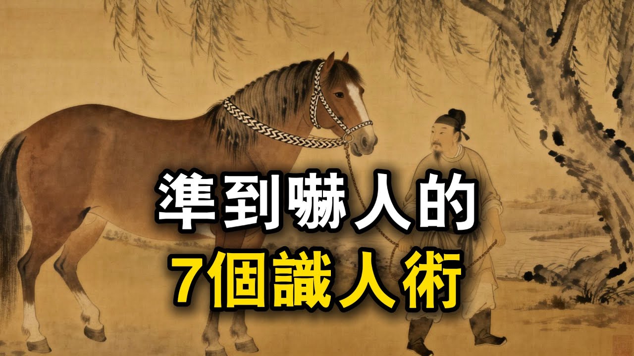準到嚇人的7個識人術#观人识人 #识人术 #强者思維 #認知 #自我提升 #認知覺醒 #爲人處世