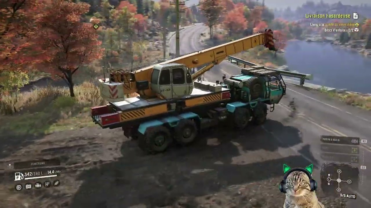 SnowRunner Washington: Livraison hasardeuse