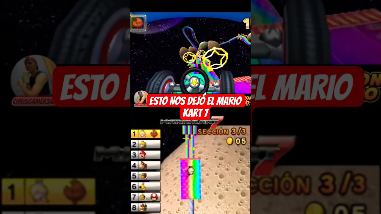 La hermosa Vista en PRIMERA PERSONA EXCLUSIVA de Mario Kart 7 | Nintendo 3DS | Datos curiosos