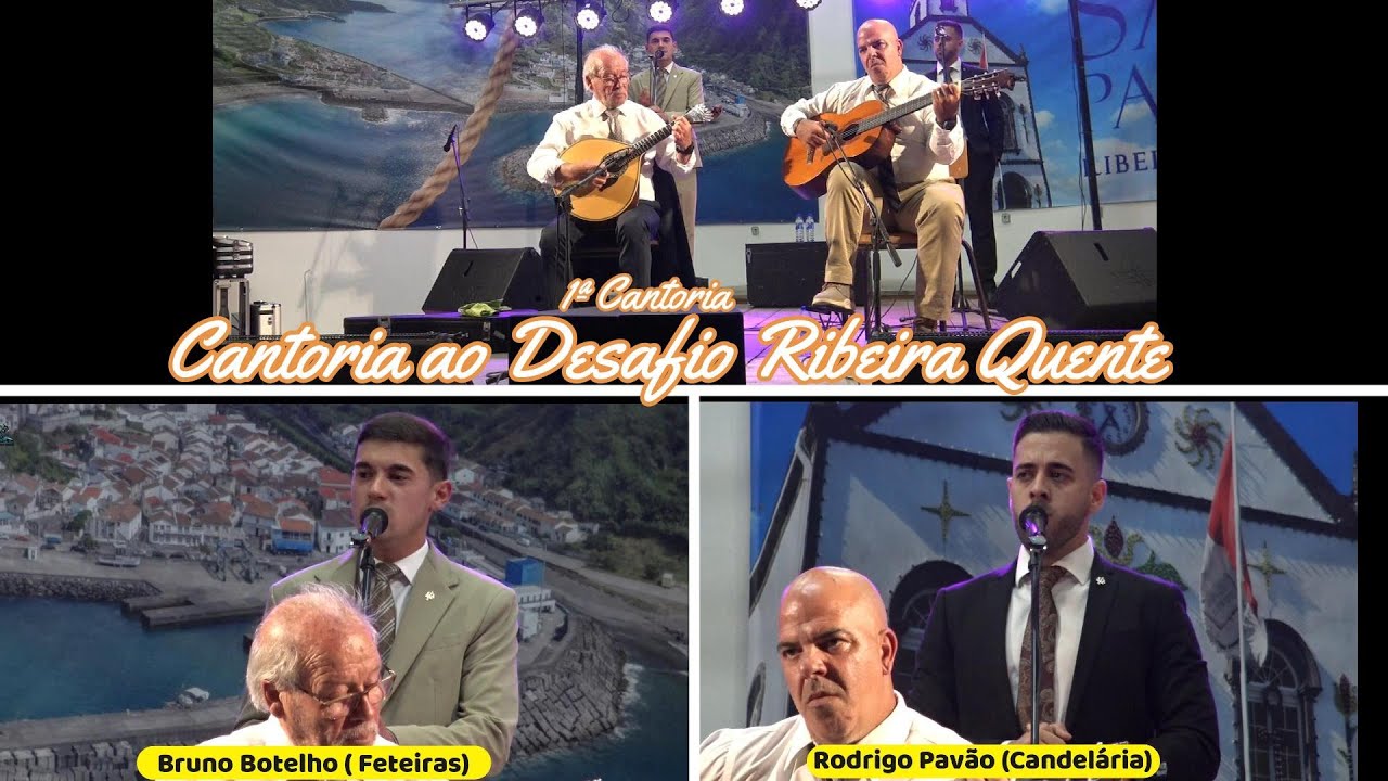 1&ordf; Cantoria ao Desafio Ribeira Quente  Bruno Botelho & Rodrigo Pav&atilde;o 28 09 2025