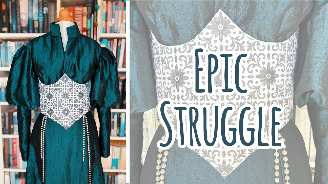 The Most Cursed Project I’ve Ever Made | Porcelain Corset And Puffed Sleeves Fail