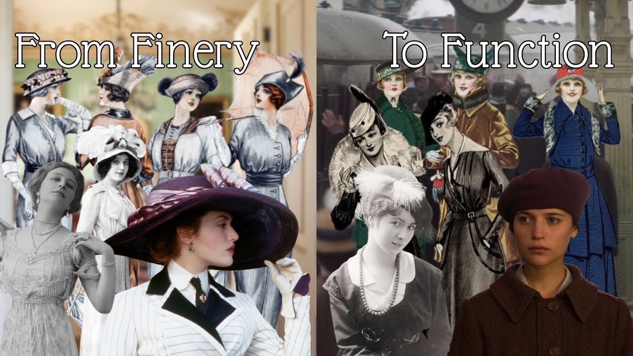 How WW1 Changed 1910s Fashion 🪖