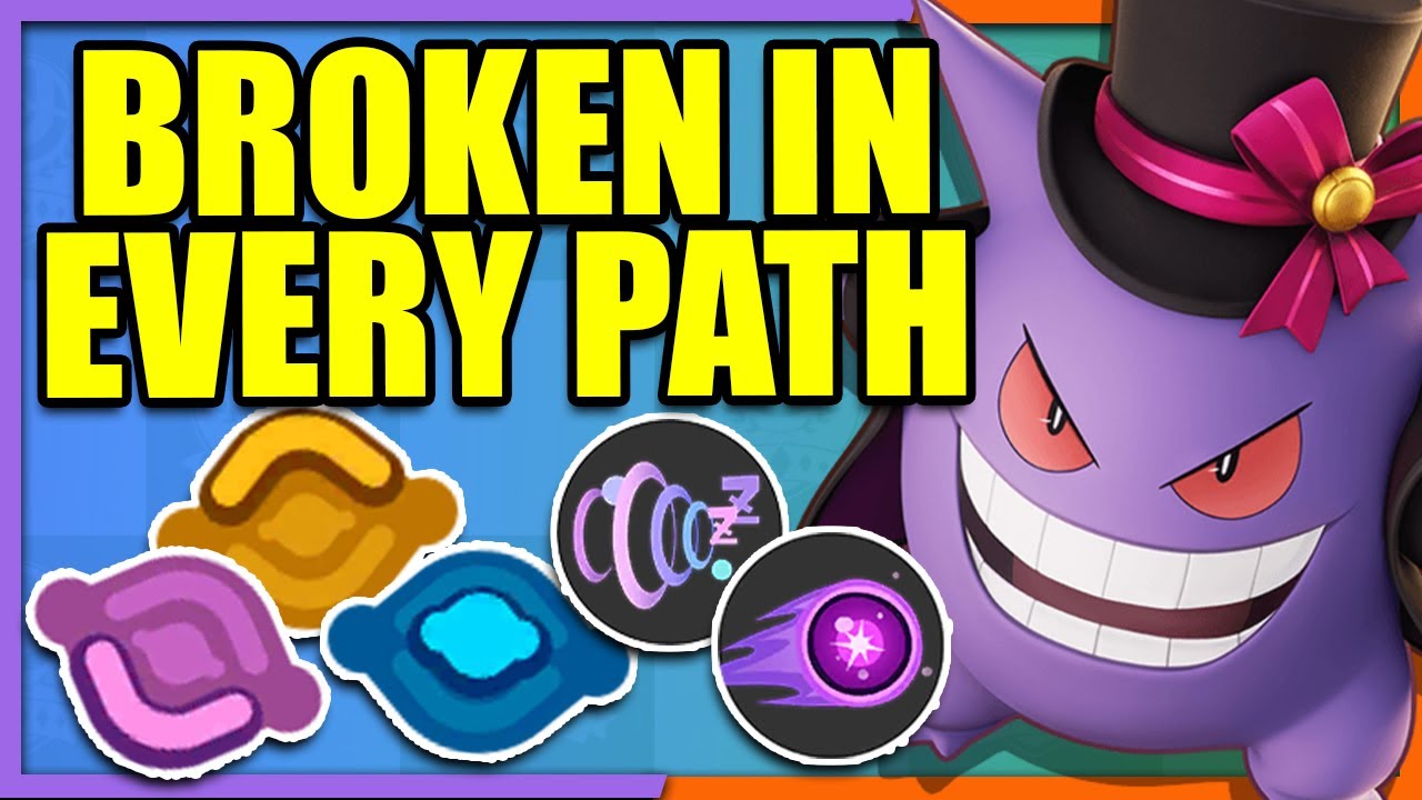 My Favorite GENGAR BUILD is now way too Busted everywhere | Pokemon Unite