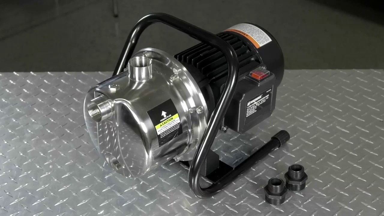 Powerhorse Sprinkler/Booster Pump  1200 GPH 1.5 HP 1in. Ports