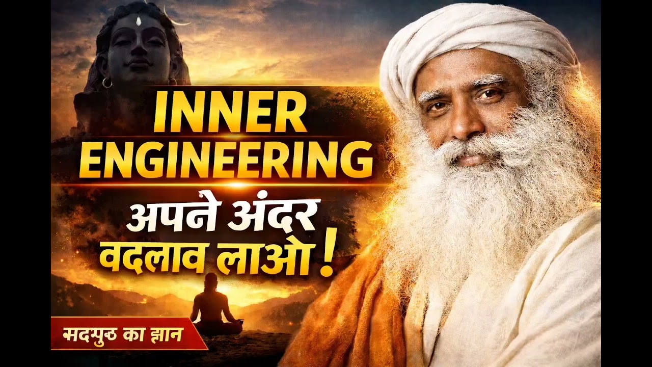 Inner Engineering by Sadhguru | अपने अंदर बदलाव लाओ | जीवन में शांति पाने का विज्ञान