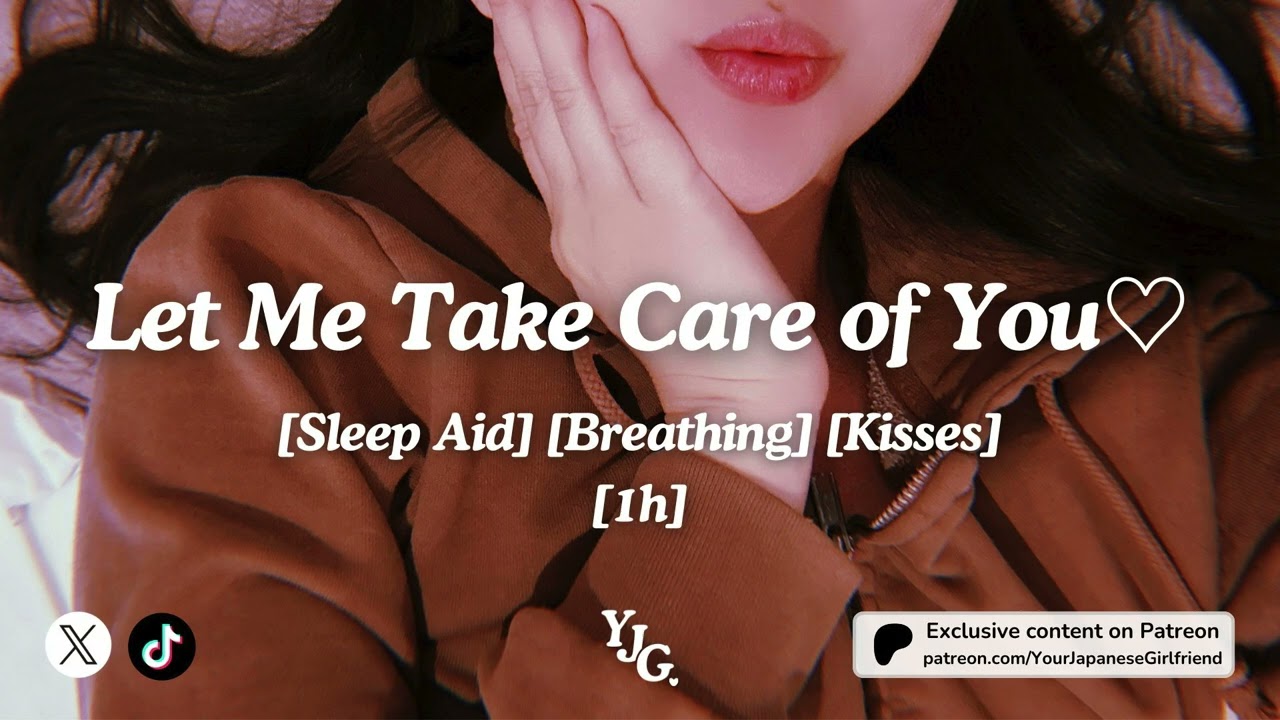 Girlfriend Helps You Unwind After a Long Day💕[1h Sleep Aid ASMR] [kisses] [massage]