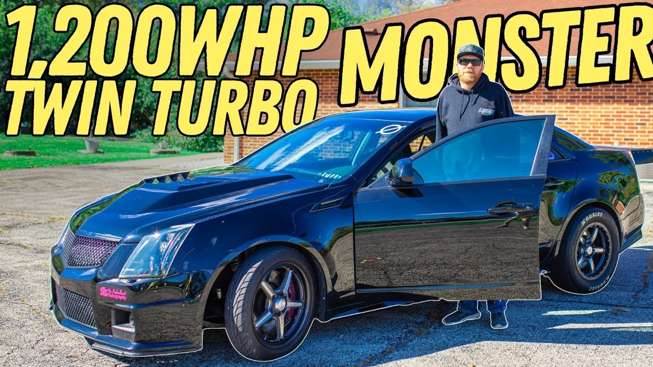 1,200WHP Cadillac CTS-V Sedan WILD RIDE + Build Breakdown!!