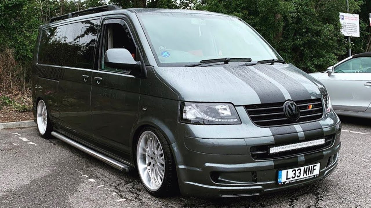 Потрясающий тур на самодельном фургоне — SpyderLEEs VW T5 Transporter