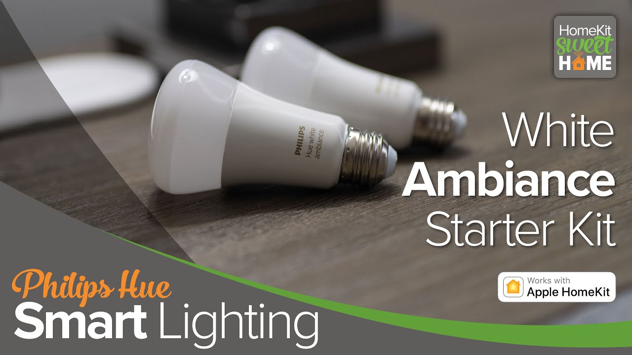 My Very First Dive into Philips Hue with the White Ambiance Smart Bulb Starter Kit!
