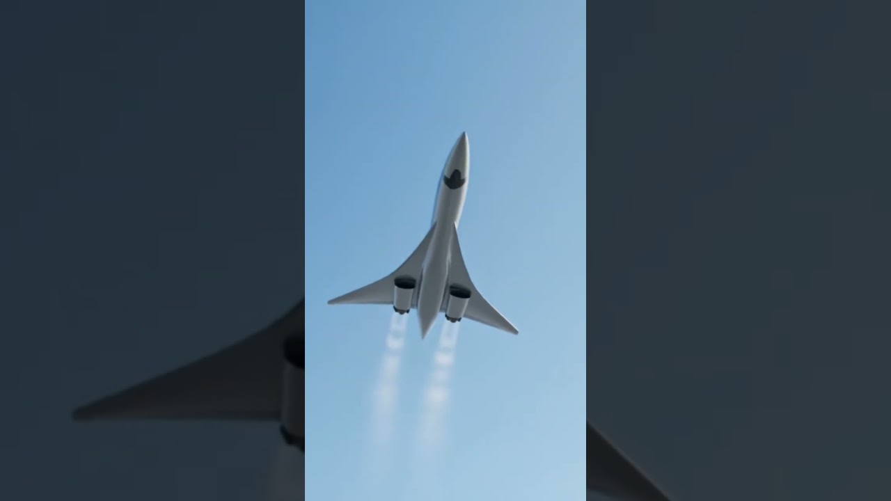 Mach 2 Marvel: Supersonic Speed Redefining the Future of Aviation! ✈️🚀