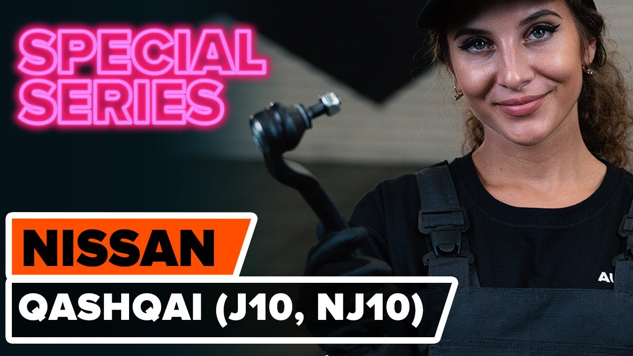 Как заменить наконечник рулевой тяги на NISSAN QASHQAI (J10, NJ10) [УЧЕБНОЕ ПОСОБИЕ AUTODOC]
