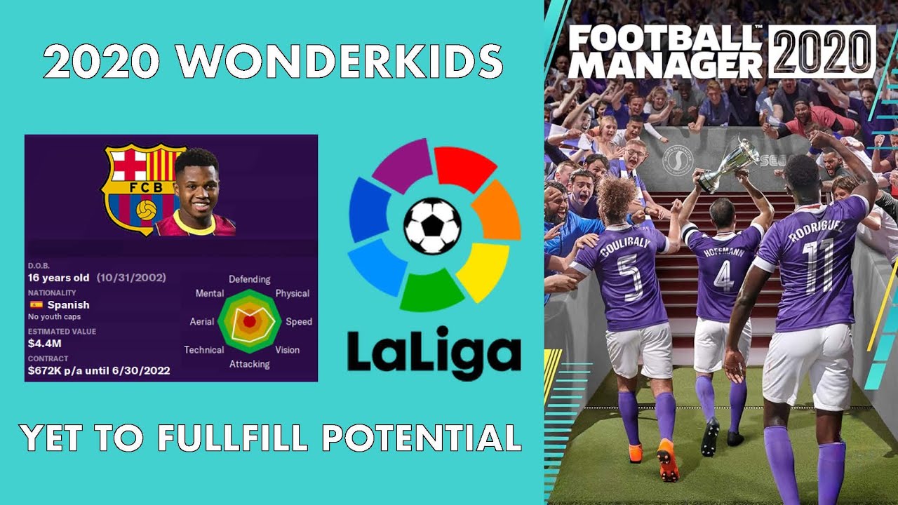 Вундеркинды в Football Manager 2020, которым еще предстоит раскрыть свой потенциал.