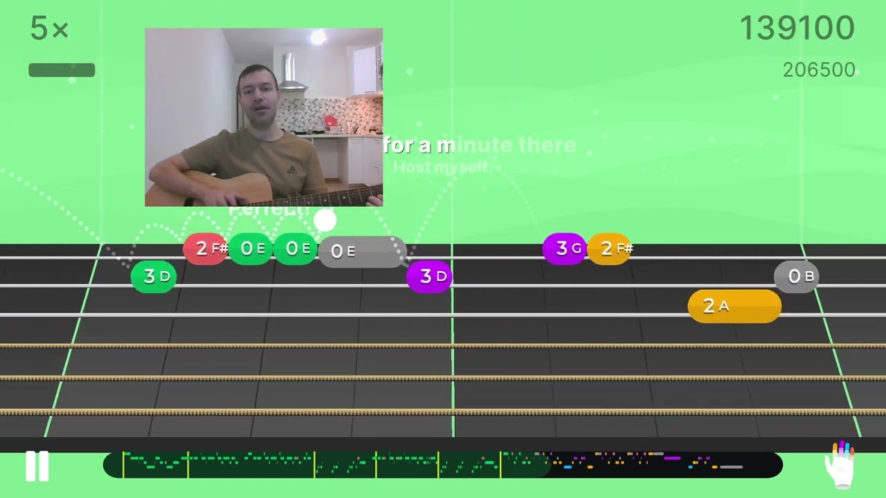 Radiohead - Karma Police - Yousician - Melody - Level 4