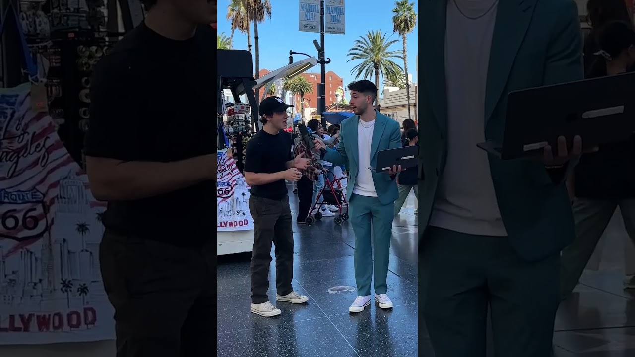 When You Find Random Rappers in Hollywood🤯  @Connorkauffmanofficial