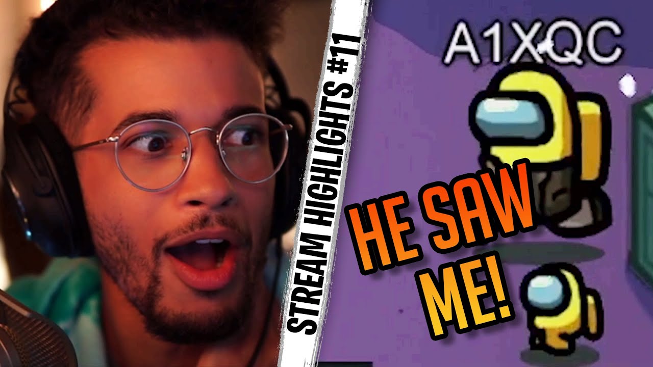 I GOT CAUGHT RED HANDED BY XQC IN AMONG US! - Stream Highlights #11
