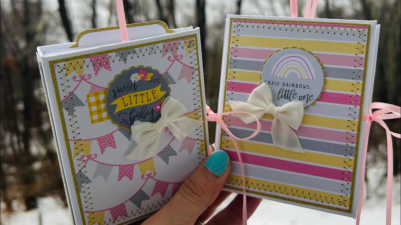 Accordion Mini Album Tutorial-2 Ways! Great 3x4 cut aparts project!!