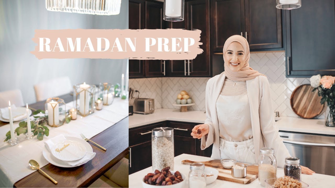 Prep For Ramadan With Me! | Goals | Grocery Haul | Decor | Meal Prep