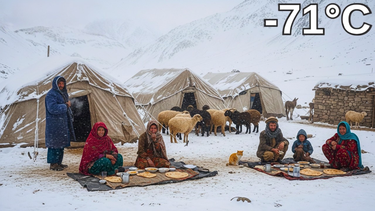 🥶 Frozen To The Bone. Afghan mountain families survive one of the harshest winters on Earth