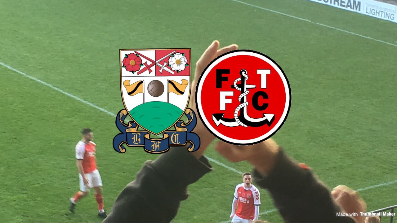 HUNTER MASTERCLASS! BARNET VS FLEETWOOD VLOG!