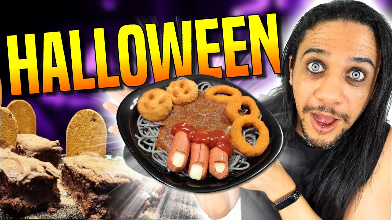 HALLOWEEN EM CASA! COMIDAS E DECORAÇÃO!