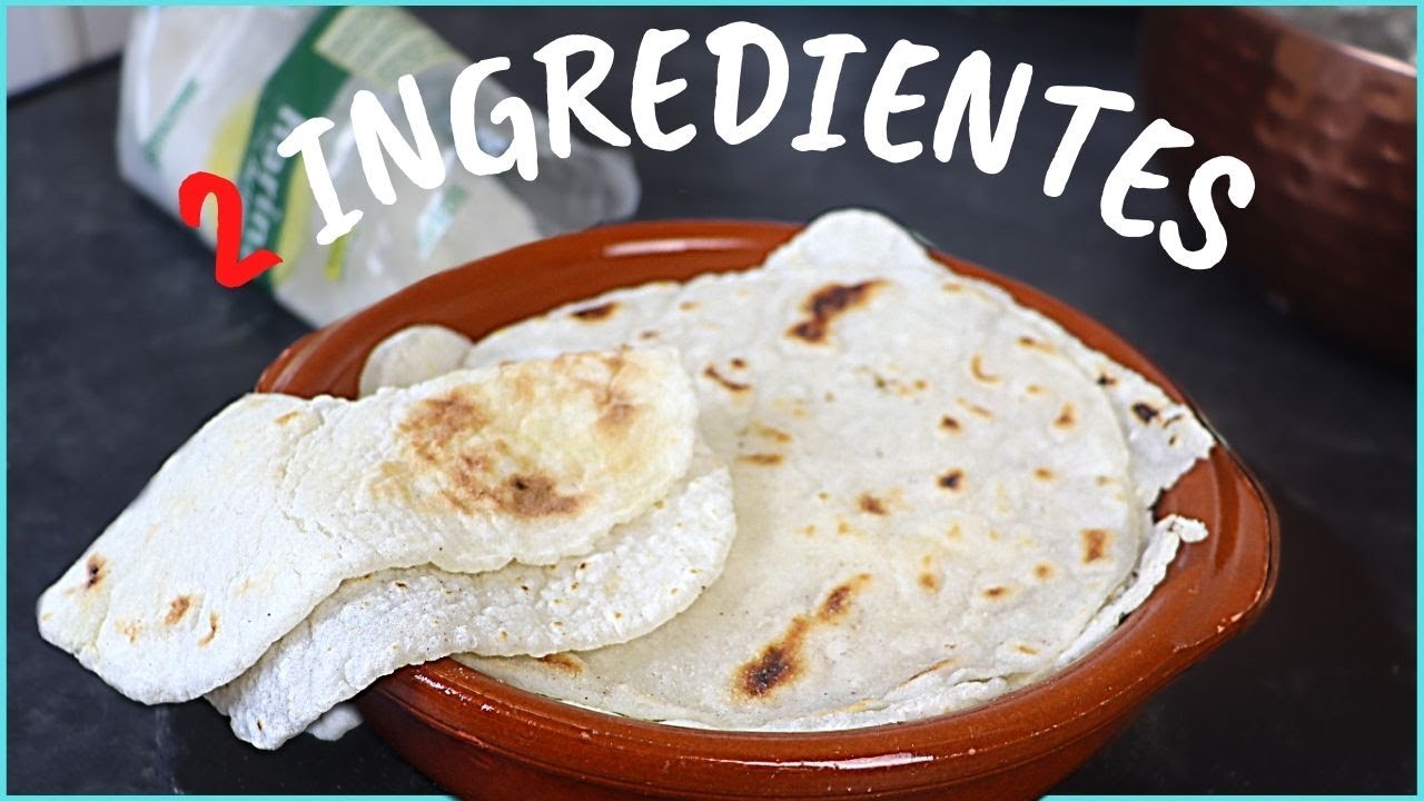 Tortillas sin gluten SOLO CON ARROZ !!2 Ingredientes y nada más 🤩