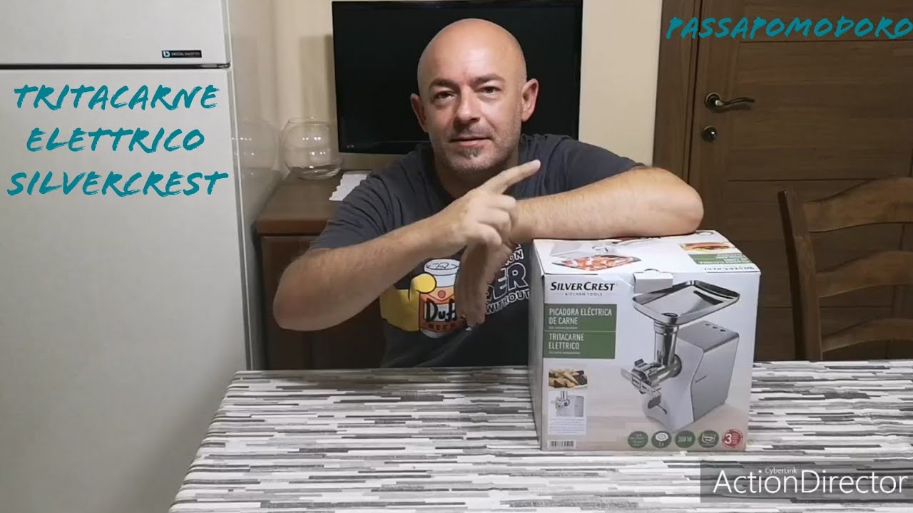 Tritacarne Passapomodoro Silvercrest Lidl Recensione Tutorial