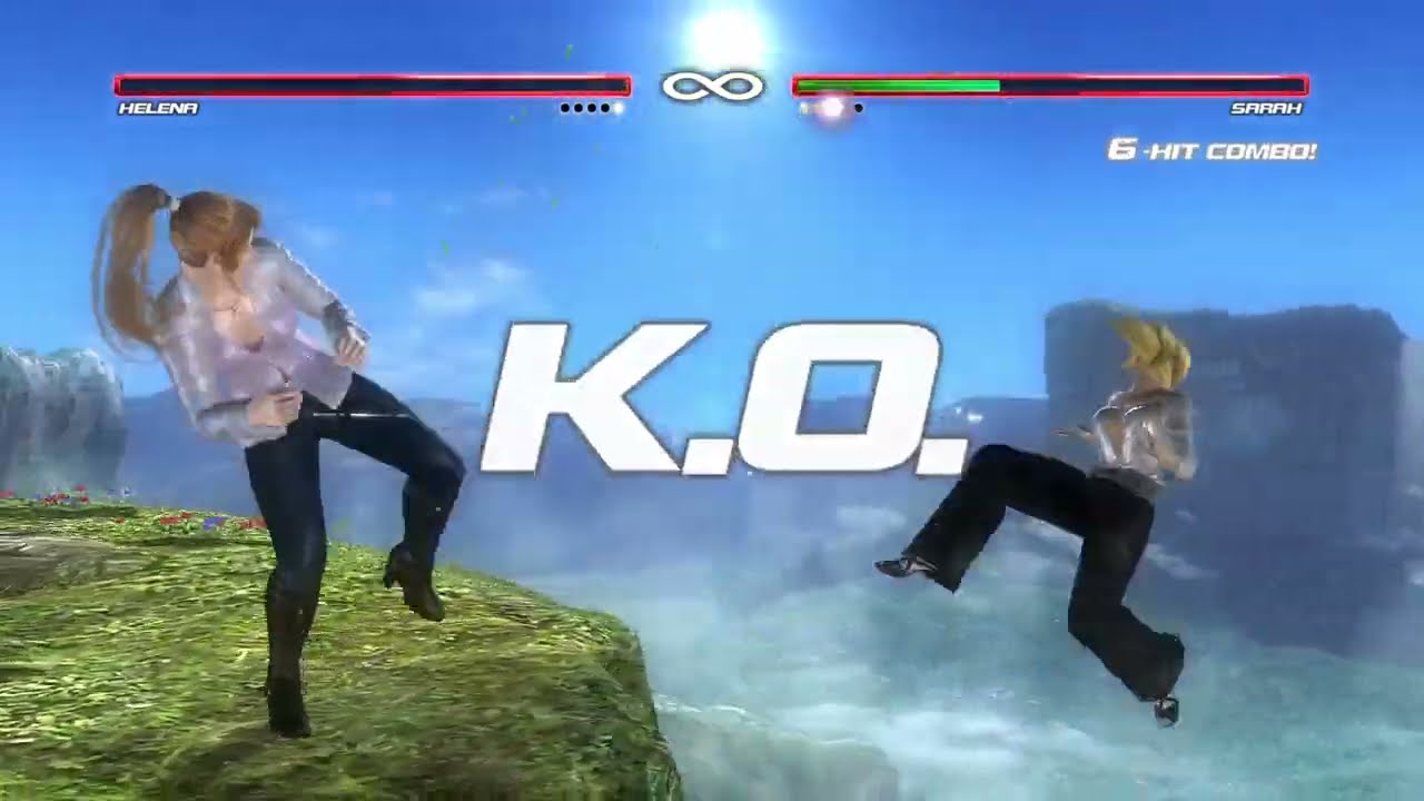 DEAD OR ALIVE 5 Last Round Helena vs Sarah