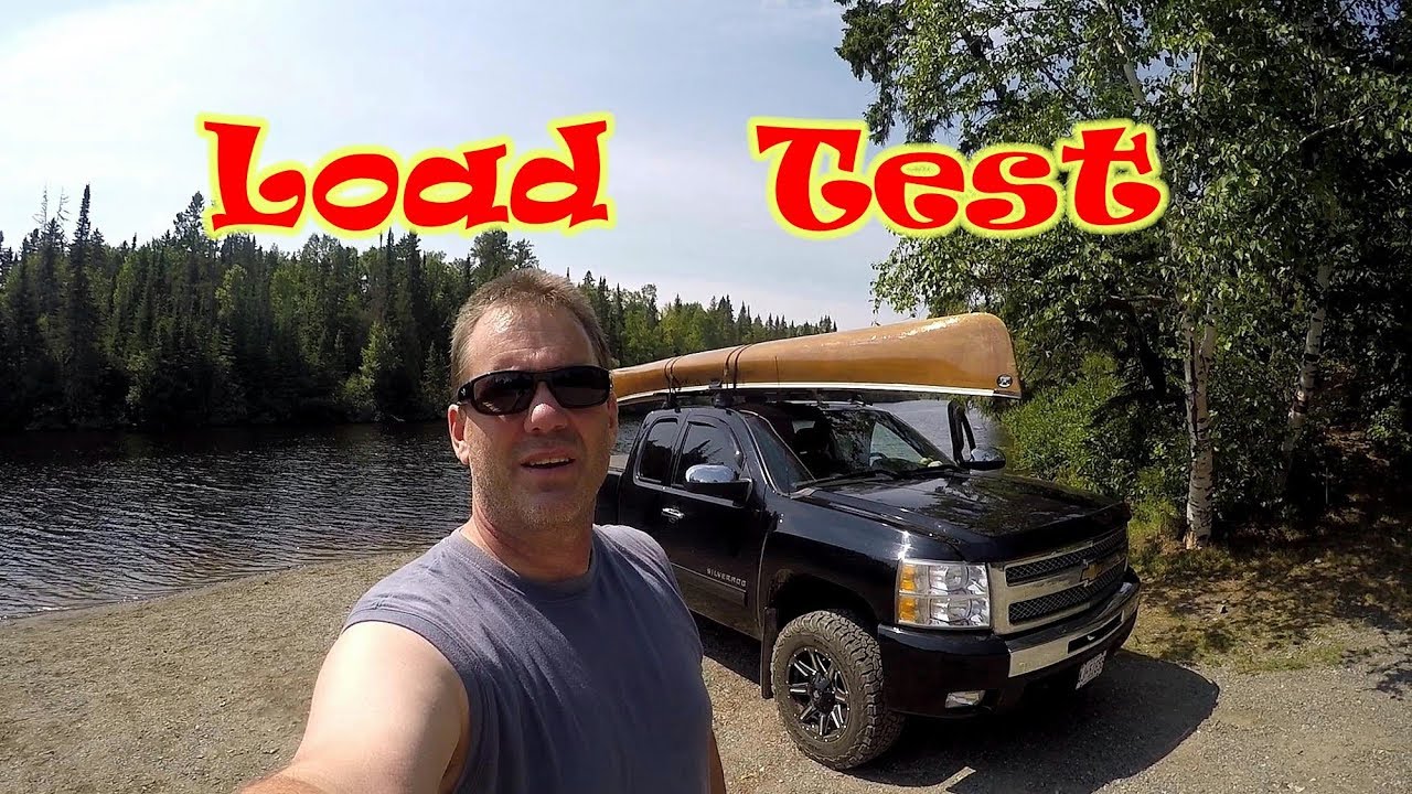 Testing Load in the Solo Wenonah Prism Canoe for Trip