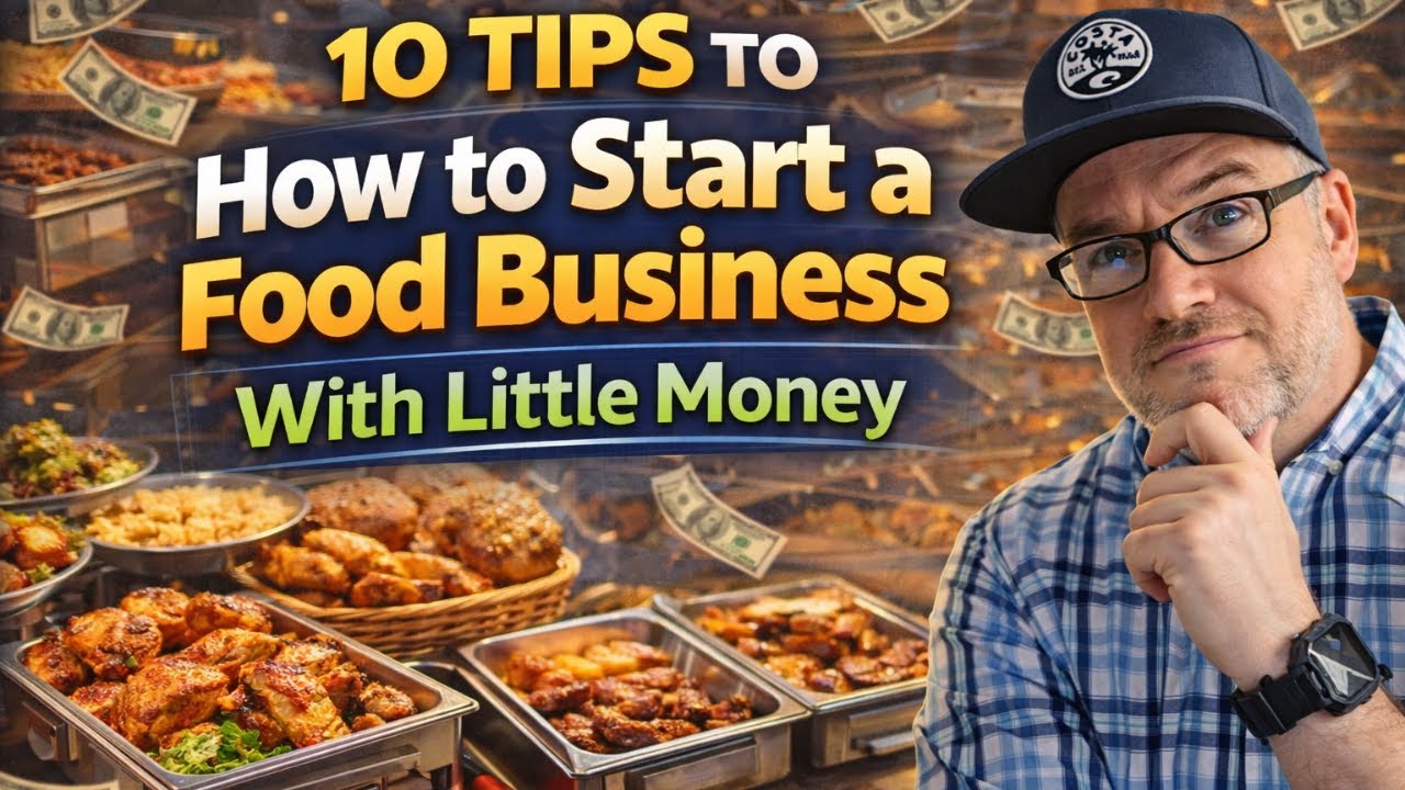 10 TIPS TO How to Start a Food business With Little Money Small Food business Startup Guide