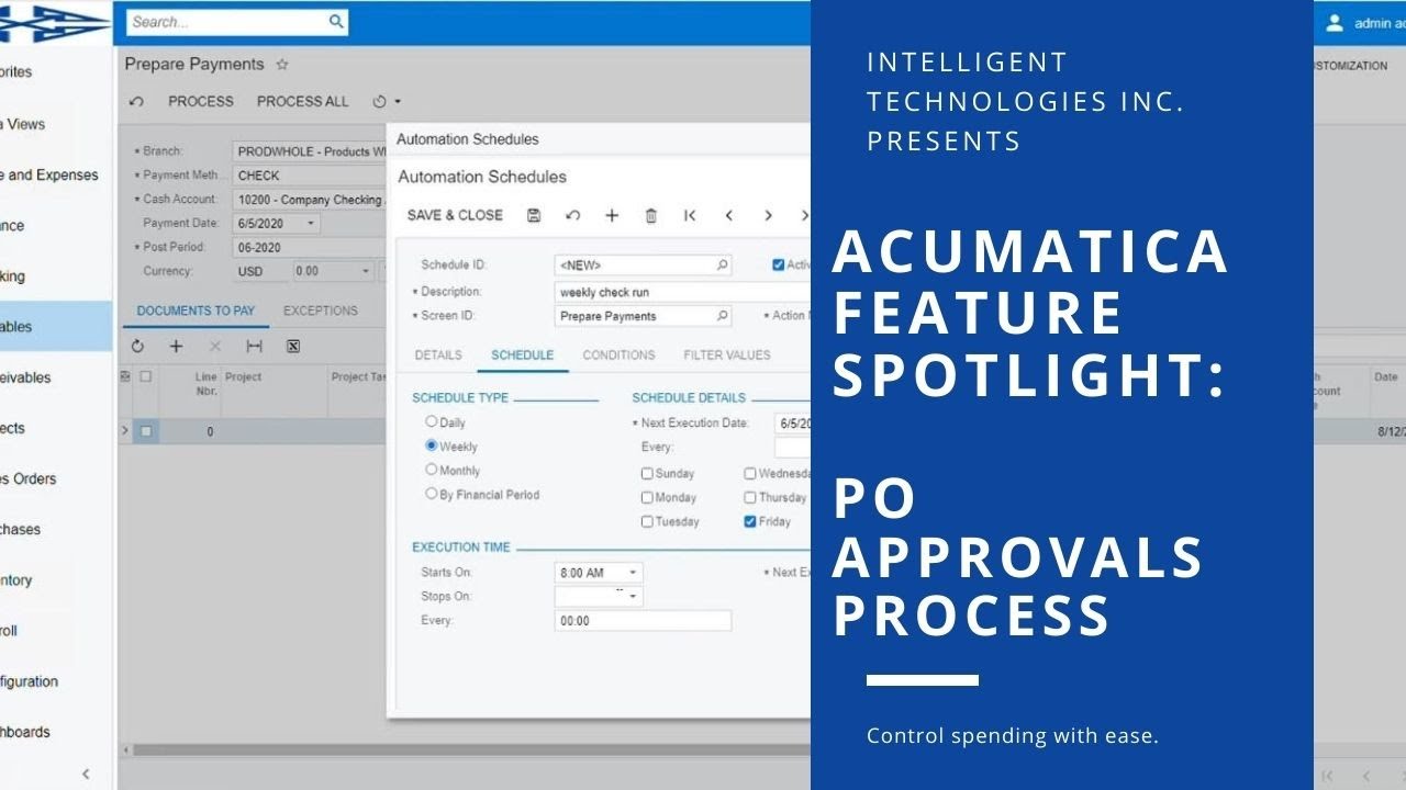 Acumatica Feature Spotlight: PO Approvals Process