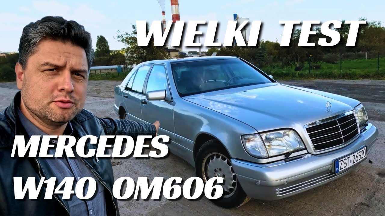 MERCEDES W140 S300 TURBODIESEL OM606 WIELKI TEST PL #mercedes #w140 #sclass #om606 #superturbo