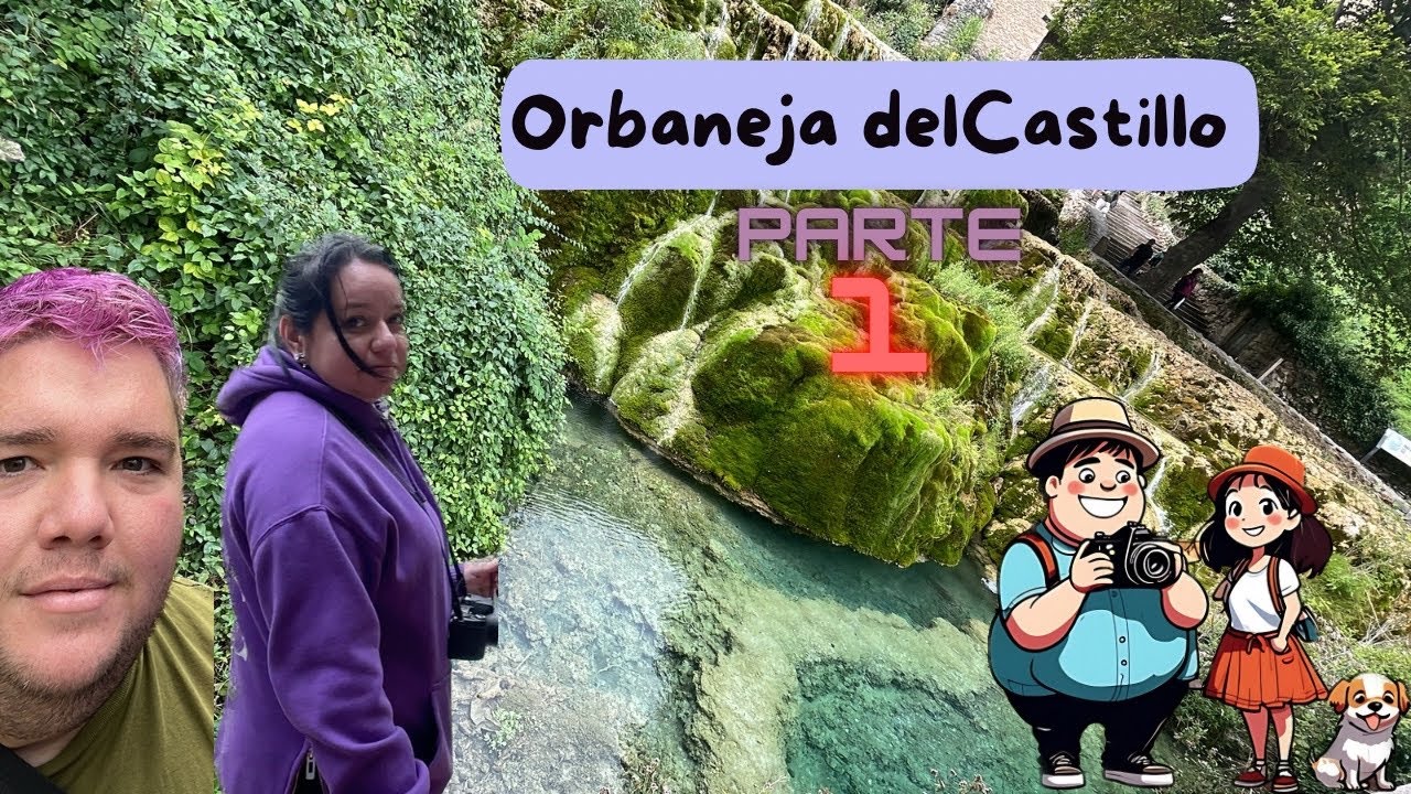 El pueblo de cascadas Conocimos la cueva del agua | Las Motitas AyL | Orbaneja del castillo Burgos