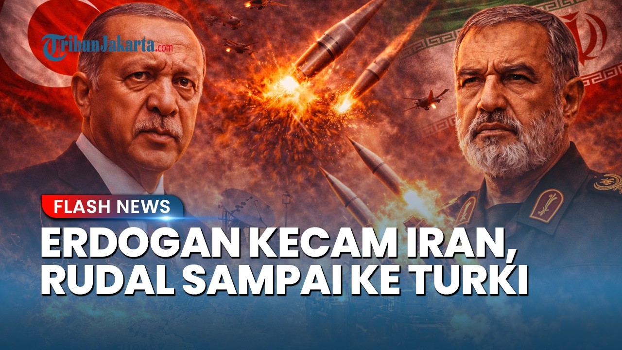 Peringatan Keras Erdogan! Rudal Kedua Iran Dicegat NATO Sebelum Hantam Wilayah Turki