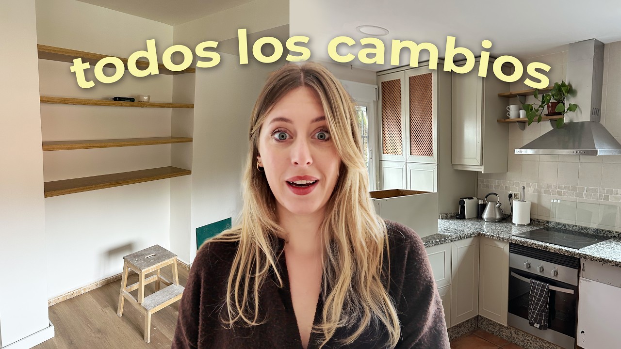 3 MESES DE REFORMA: Todos los cambios hasta ahora! 🏡🛠️