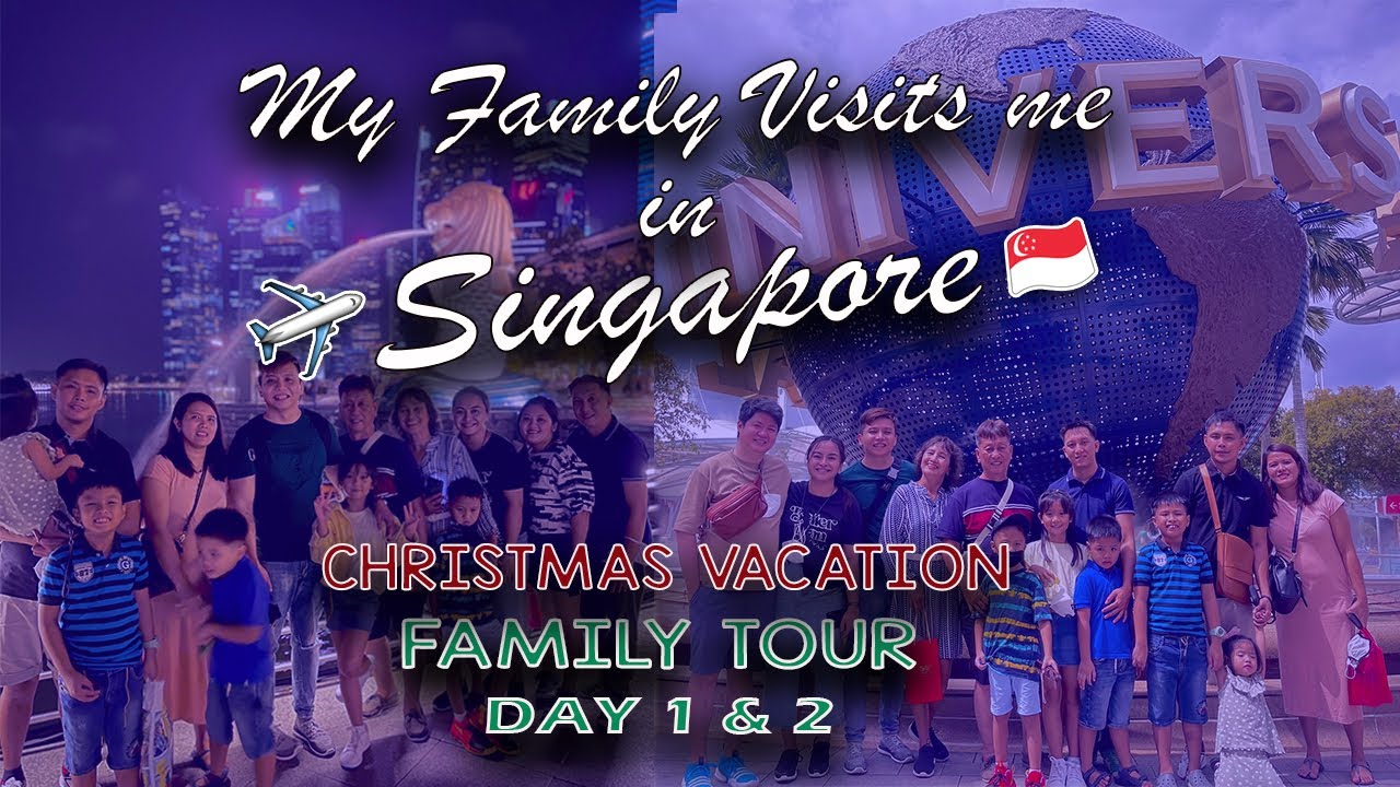 Family Tour in Singapore (Part 1) | WinJohn Vlogs