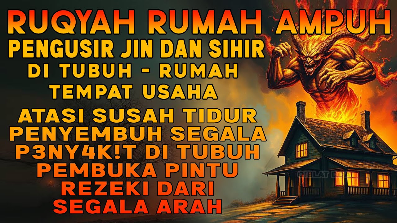 RUQYAH RUMAH PENGUSIR JIN & SIHIR DI RUMAH & TUBUH, PENENANG HATI & FIKIRAN | ALAA AQEL