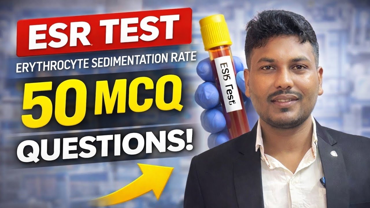 ESR Objective Questions | DMLT BMLT Exam Preparation 