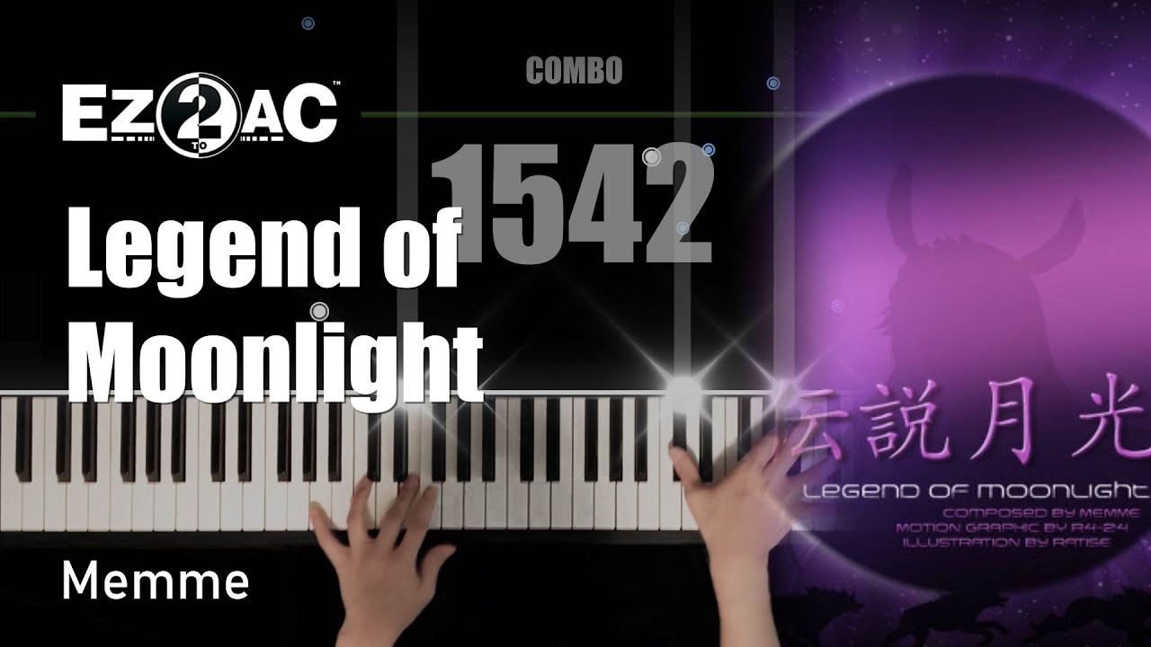 (11) EZ2AC/EZ2ON Legend of Moonlight - Memme Piano Cover