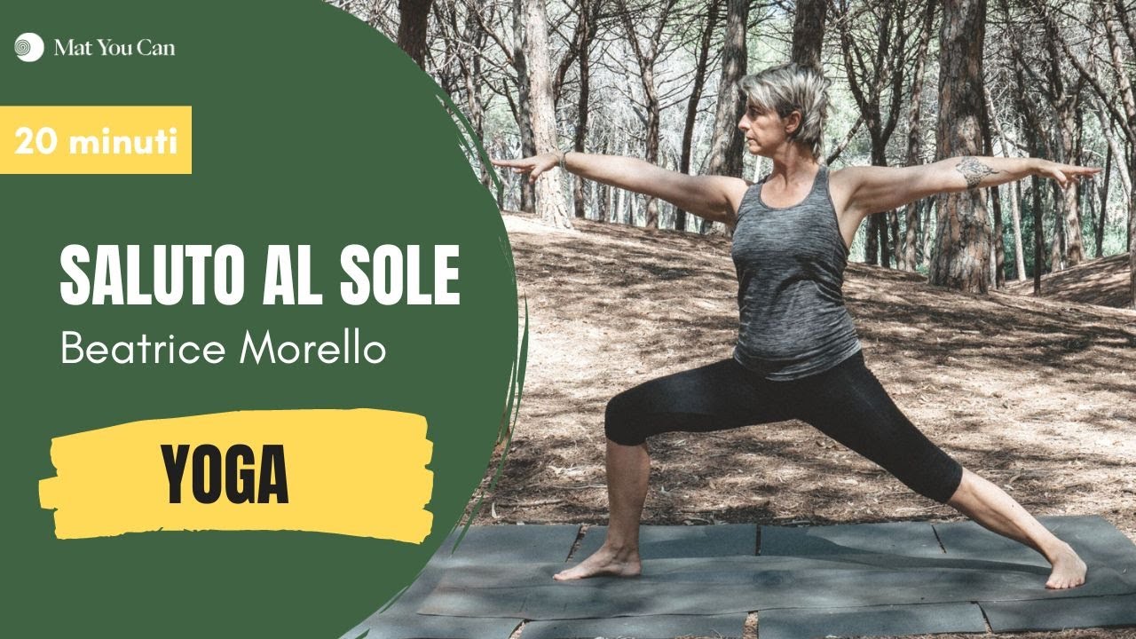 Saluto al sole e rilassamento | Lezione yoga completa: 25 minuti con Beatrice Morello - Day 18