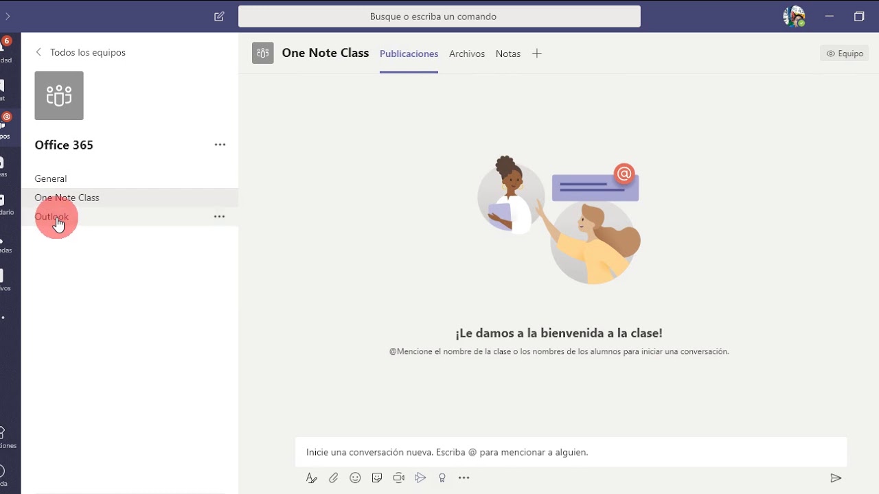 Subir material de clase y asignar tareas en teams